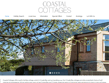 Tablet Screenshot of coastal-cottages.com